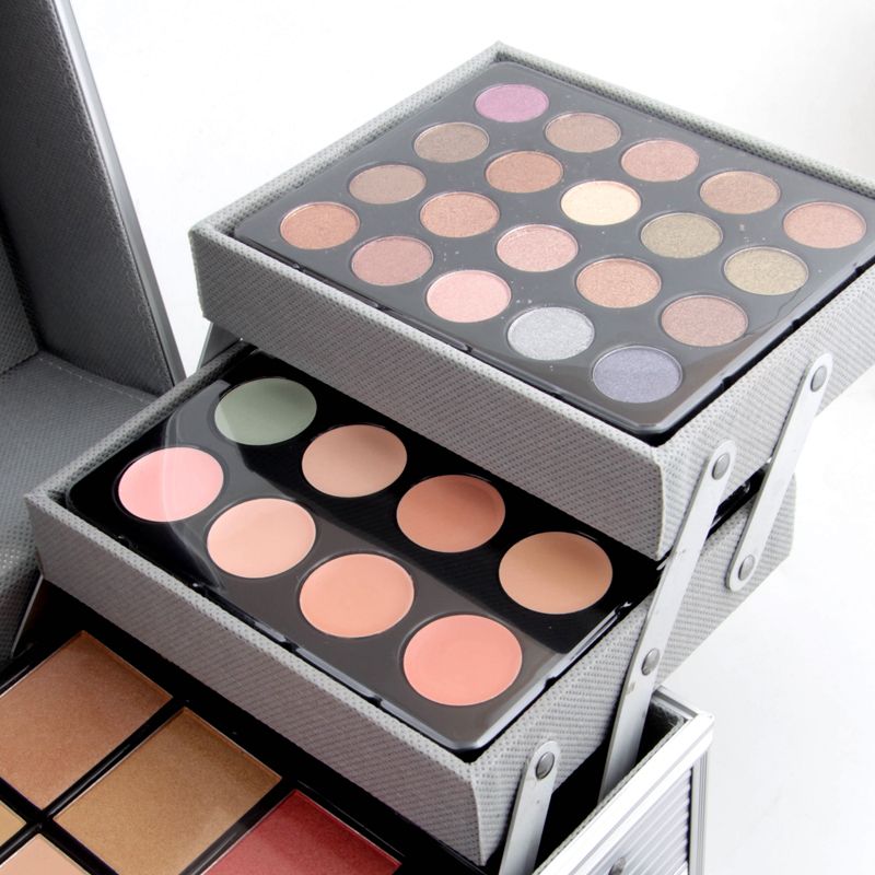 🎨 Miss Rose 132 Color "All-In-One" Professional Makeup Case
