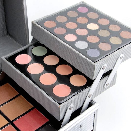 🎨 Miss Rose 132 Color "All-In-One" Professional Makeup Case